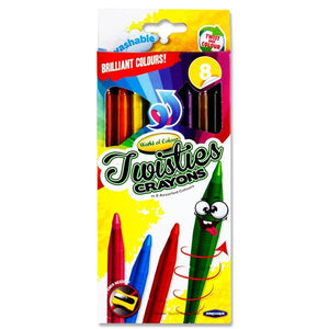 WOC PKT.8 TWISTIES CRAYONS