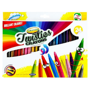 WOC PKT.24 TWISTIES CRAYONS