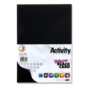 Activity A3 160gsm Card Pk100-Black