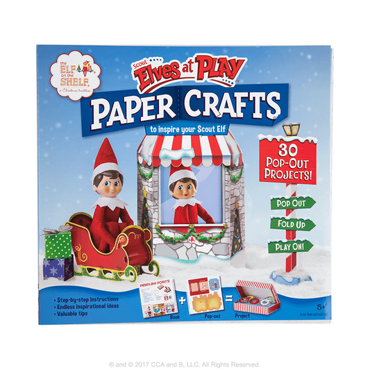 Scout Elves at Play Paper Crafts