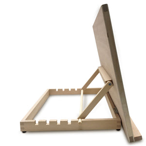 A3 Beech wooden work station easel