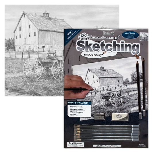 Sketching Made Easy Country Wa