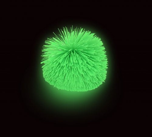 Flashing Spikey Light Up Ball-Lrg *clrnc