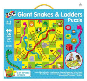 Galt Giant Floor Puzzle Snakes & Ladders