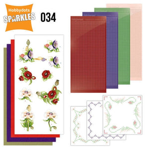 Sparkles Set 34 -- Delicate Flowers - Poppy