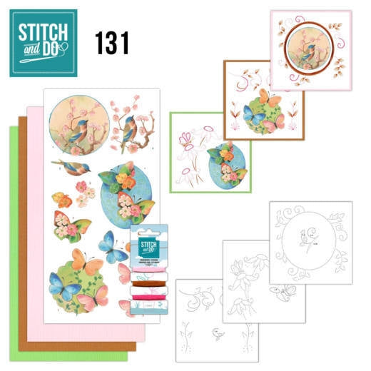 Stitch and Do 131 - Birds and Blossom