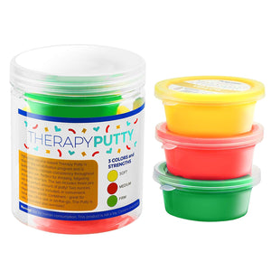 Therapy Putty 3pk(Yellow,Red,Green)