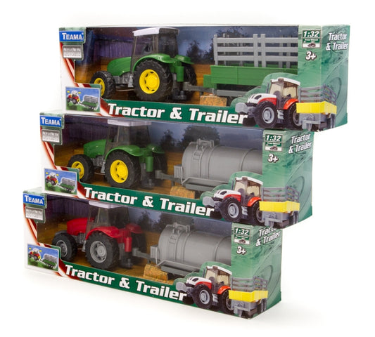 TRACTOR & TRAILER 1:32