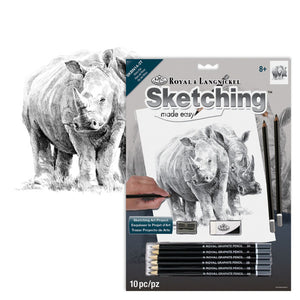 Sketching Made Easy Rhino Pair