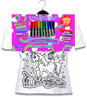 PYO T-Shirt-Unicorns age 7-8
