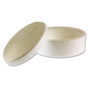 Pkt.3 Styrofoam Boxes 150x75mm - Oval