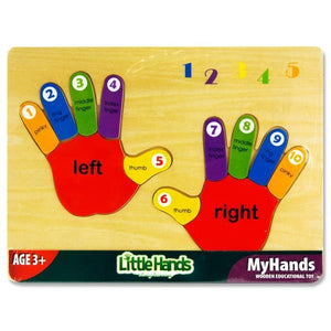 Little Hands Wooden Education Set - Hands