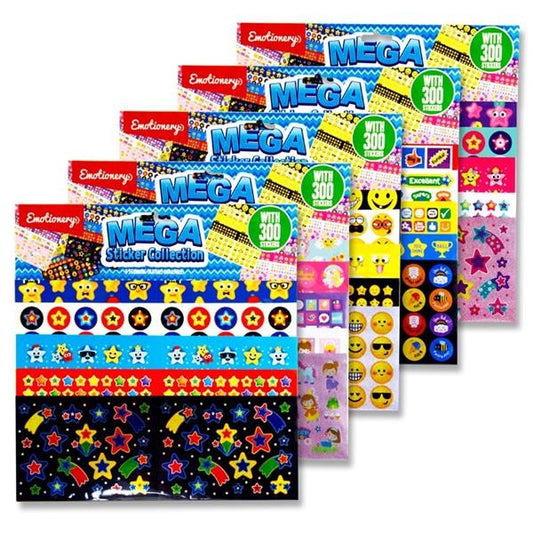 Emotionery Pkt.300 Mega Sticker