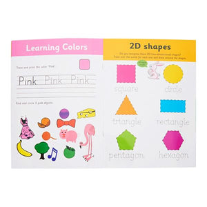 Ormond A4 Wipe Clean Activity Book W/pen - Colours