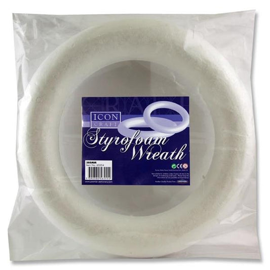 Styrofoam Wreath Dia 305Mm