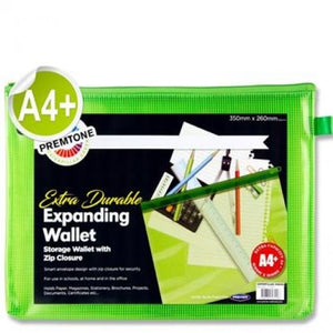 A4+ Extra Durable Mesh Wallet Green