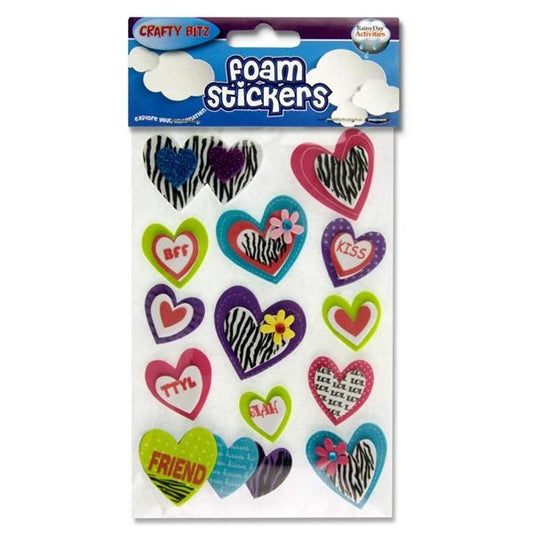 Foam Stickers - Hearts