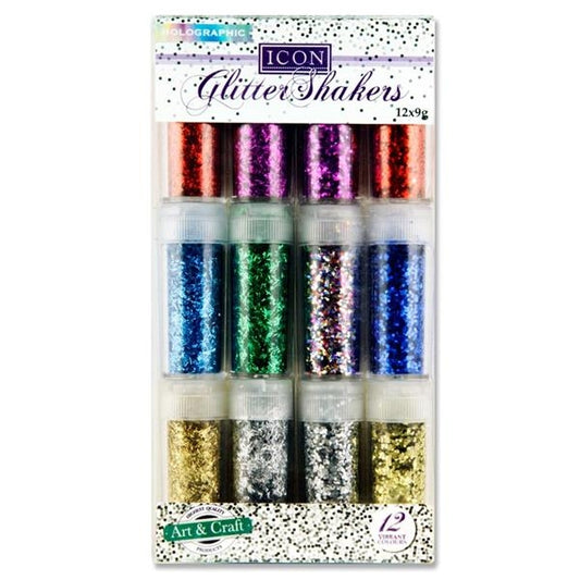 12x9g GLITTER SHAKERS