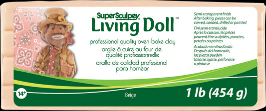 Super Sculpey Living Doll - Beige 1